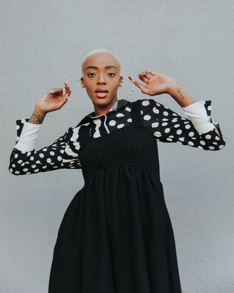 Jucee Wide Leg Overalls - Black by Marigold Shadows Marigold Shadows