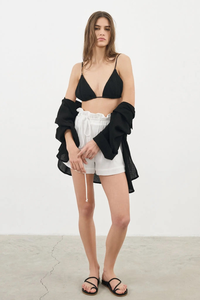 June Short - White by The Handloom The Handloom