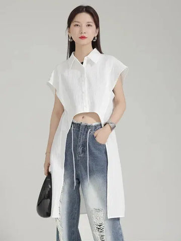 Jurou Two Length Shirt by Marigold Shadows Marigold Shadows