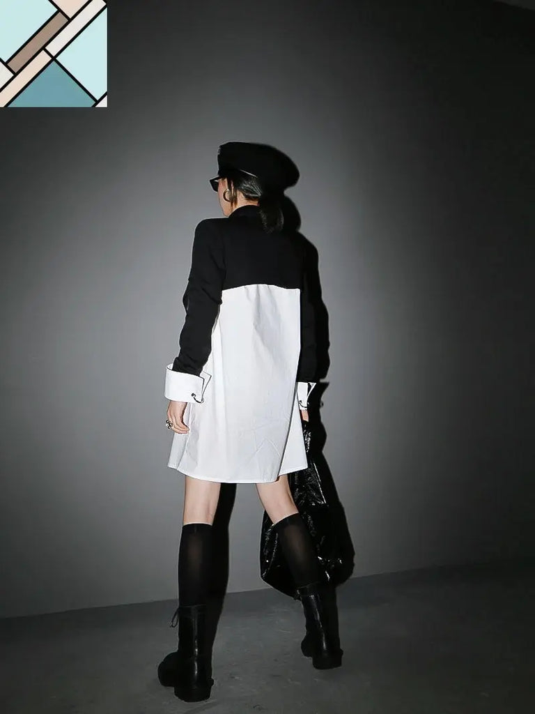 Kaida Cross Split Long Sleeve Jacket by Marigold Shadows MARIGOLD SHADOWS