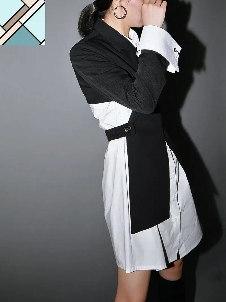 Kaida Cross Split Long Sleeve Jacket by Marigold Shadows MARIGOLD SHADOWS