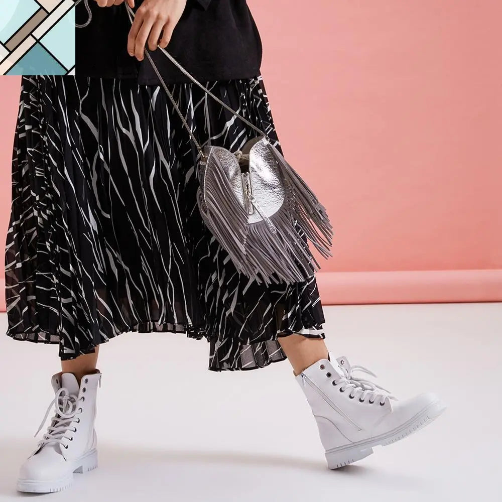 Katy Printed Leather Handbag TARA FOLKS