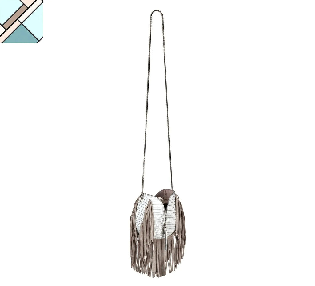 Katy Printed Leather Handbag TARA FOLKS