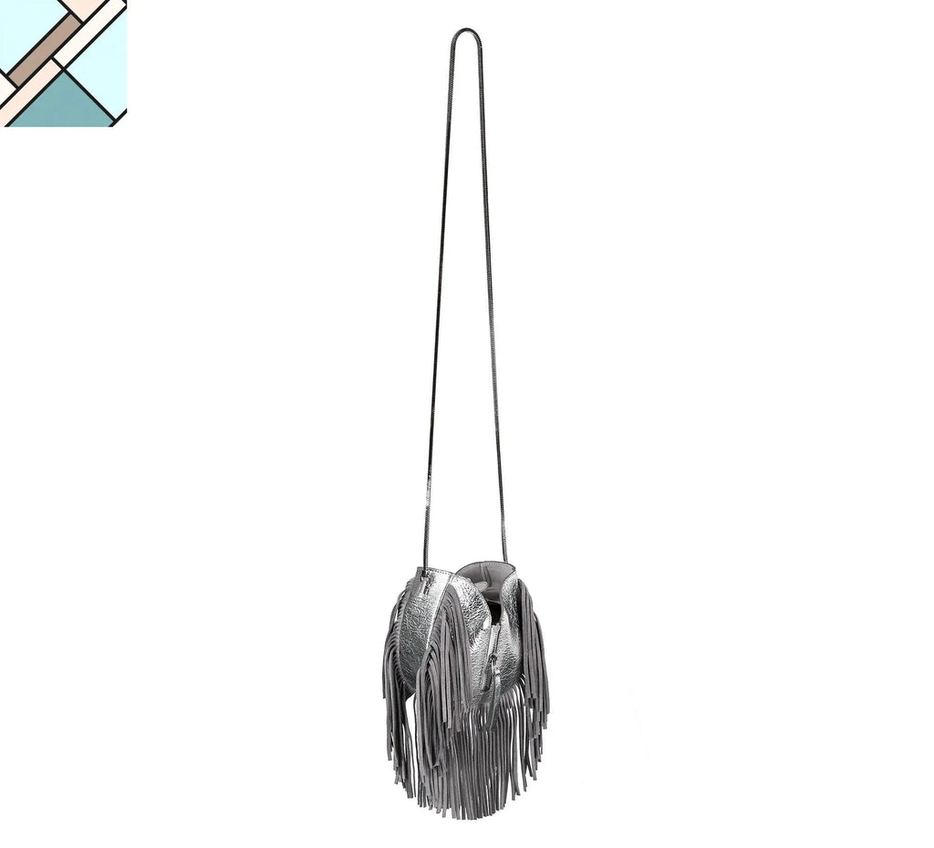 Katy Printed Leather Handbag TARA FOLKS