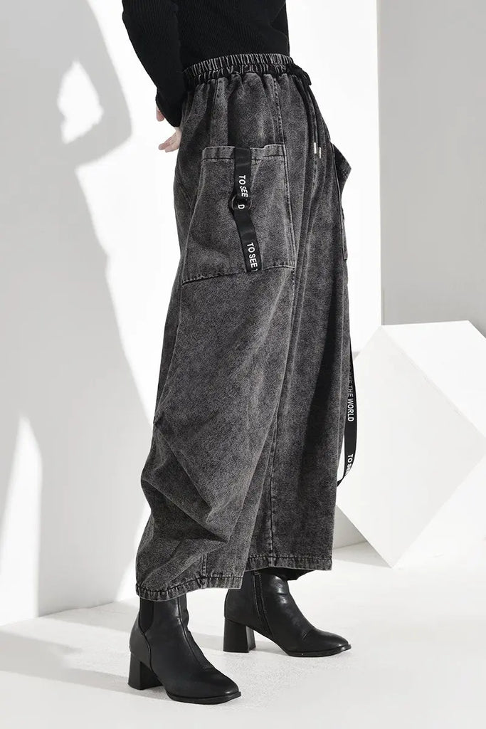 Keina Denim Wide Leg Pants by Marigold Shadows Marigold Shadows