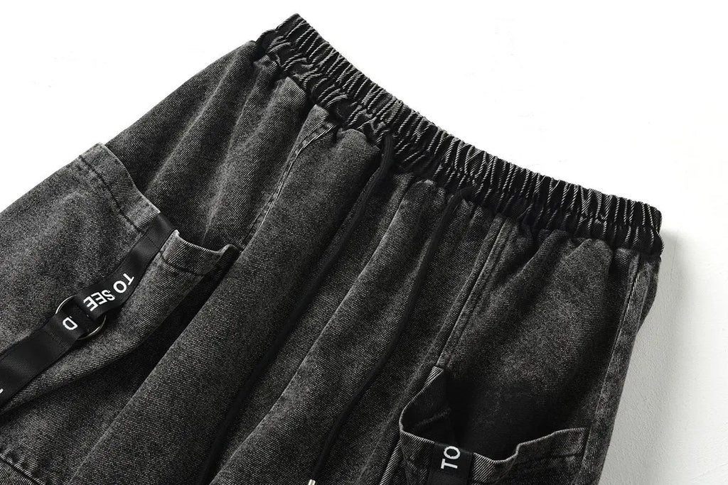 Keina Denim Wide Leg Pants by Marigold Shadows Marigold Shadows