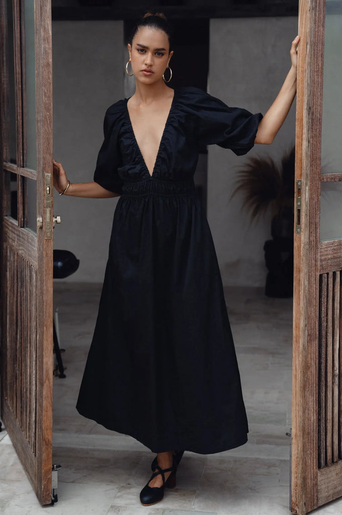 Kezas Cotton Maxi Dress by Bali ELF Bali ELF