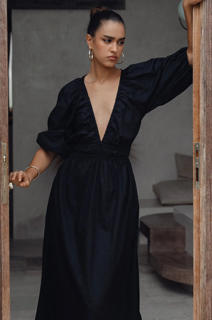 Kezas Cotton Maxi Dress by Bali ELF Bali ELF