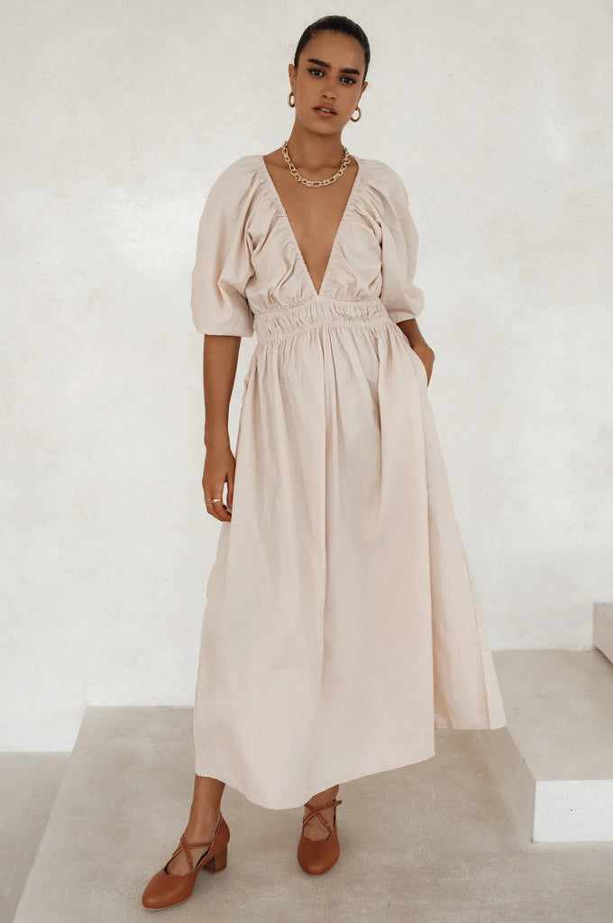 Kezas Cotton Maxi Dress by Bali ELF Bali ELF