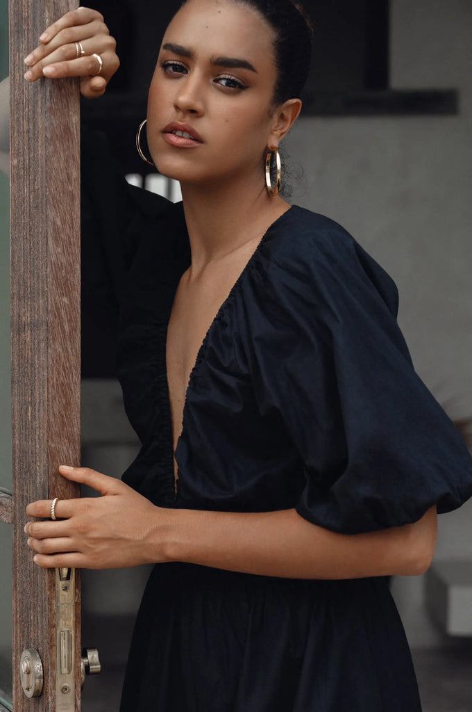 Kezas Cotton Maxi Dress by Bali ELF Bali ELF