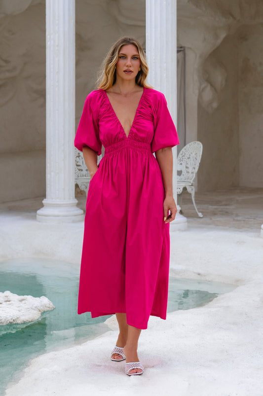 Kezas Cotton Maxi Dress