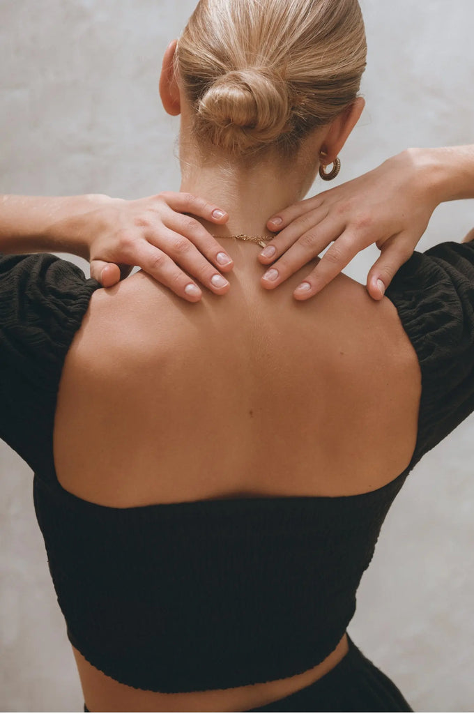 Kiana Linen Crop Top by Bali Lane Bali Lane