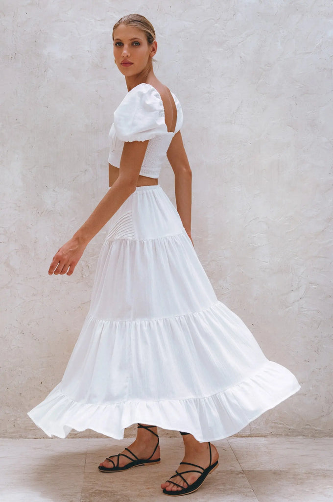 Kiana Linen Crop Top by Bali Lane Bali Lane