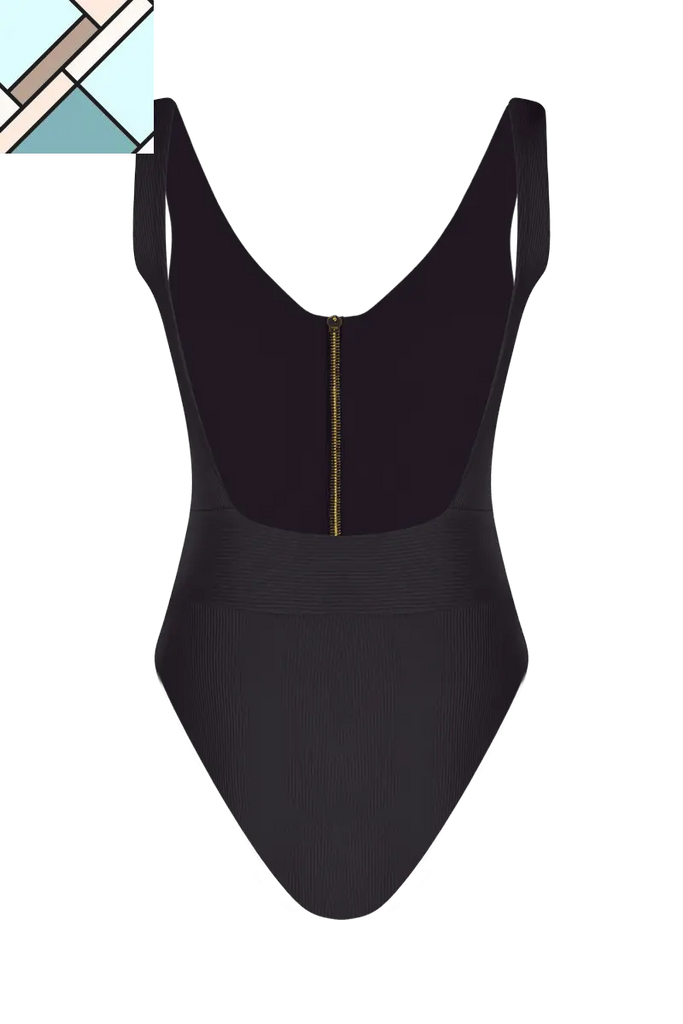 Kiara Zipper One Piece Swimsuit MOVOM