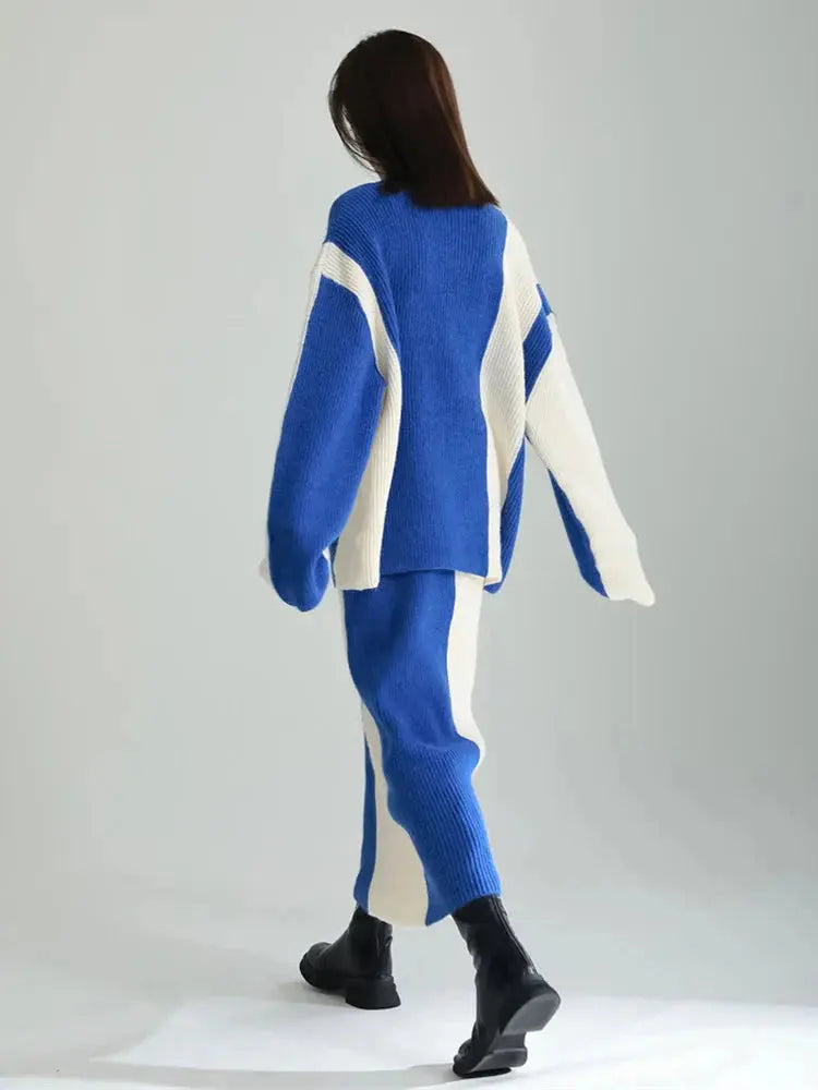 Kmessta Sweater Skirt Set by Marigold Shadows Marigold Shadows