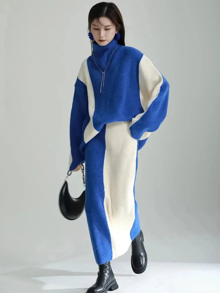 Kmessta Sweater Skirt Set by Marigold Shadows Marigold Shadows