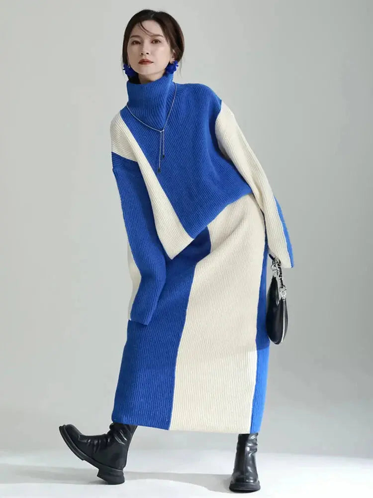 Kmessta Sweater Skirt Set by Marigold Shadows Marigold Shadows