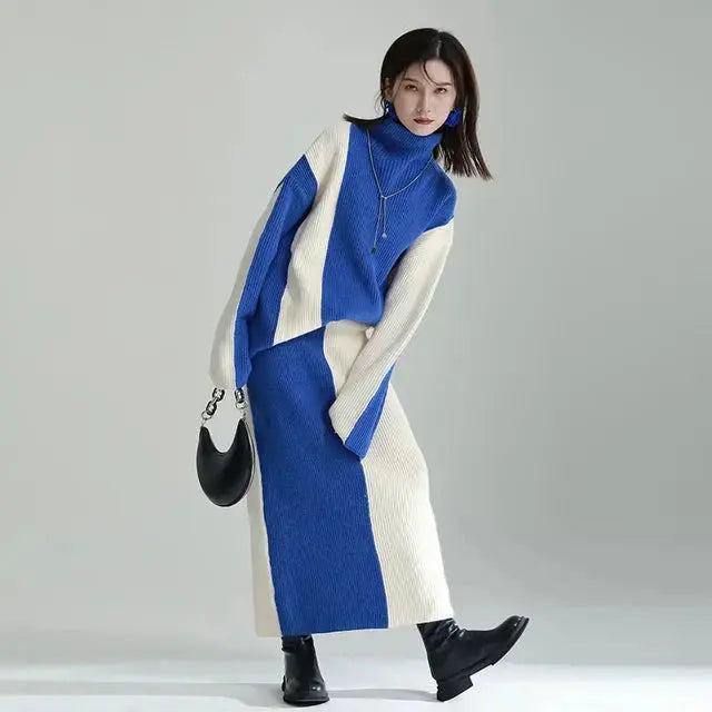 Kmessta Sweater Skirt Set by Marigold Shadows Marigold Shadows