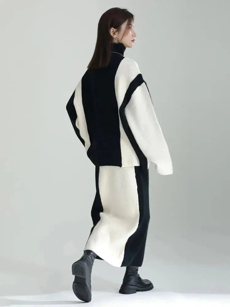 Kmessta Sweater Skirt Set by Marigold Shadows Marigold Shadows