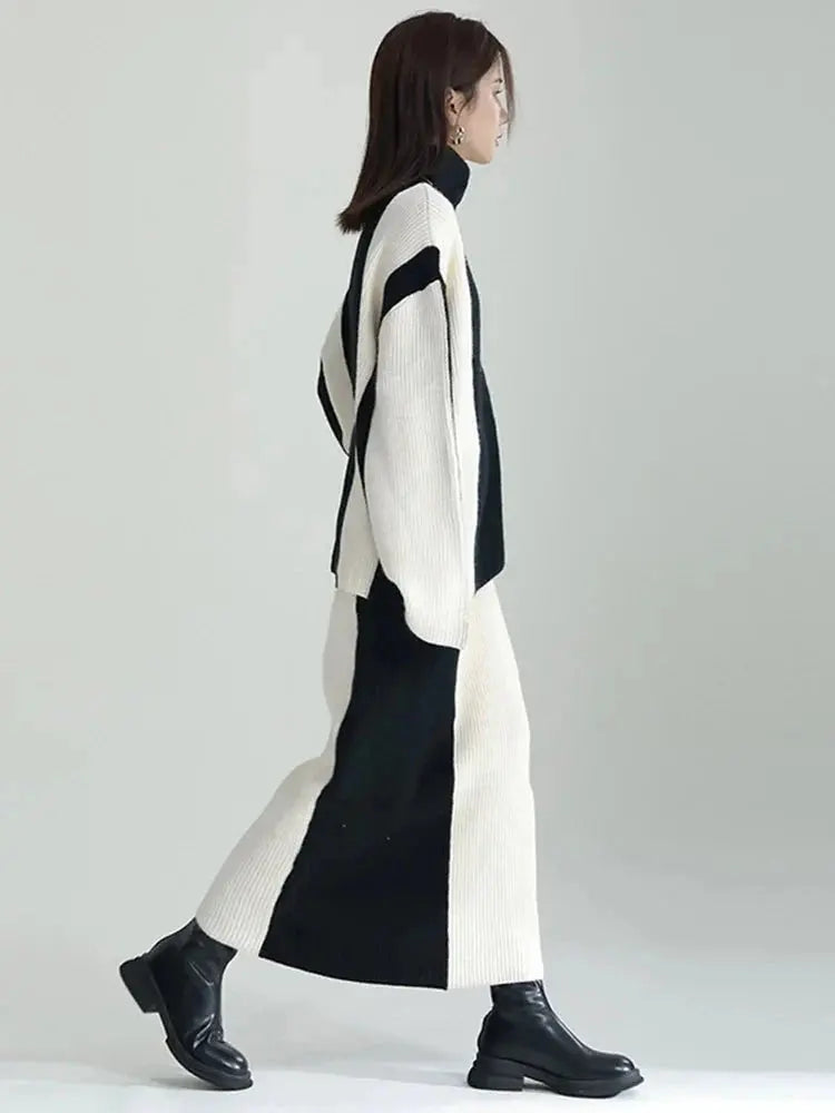 Kmessta Sweater Skirt Set by Marigold Shadows Marigold Shadows