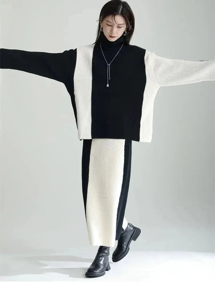 Kmessta Sweater Skirt Set by Marigold Shadows Marigold Shadows