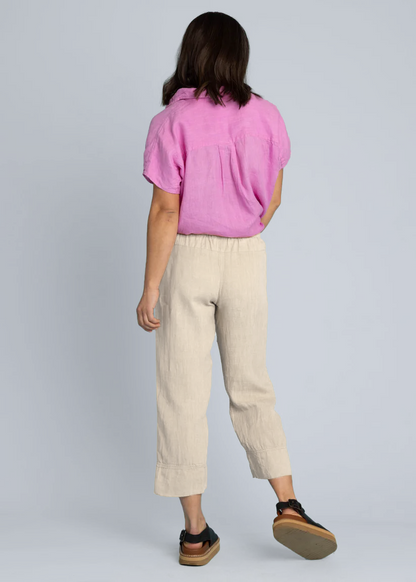 Marina Pant - Linen Ecru