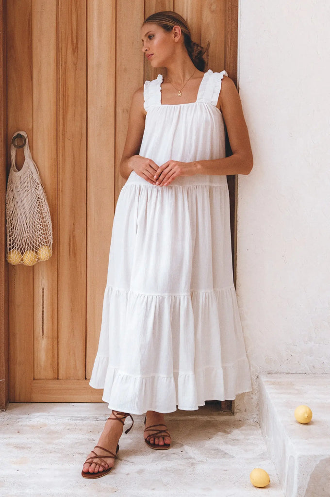 La Palma Linen Maxi Dress by Bali Lane Bali Lane