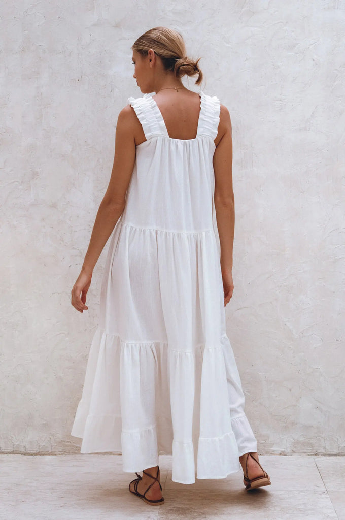 La Palma Linen Maxi Dress by Bali Lane Bali Lane