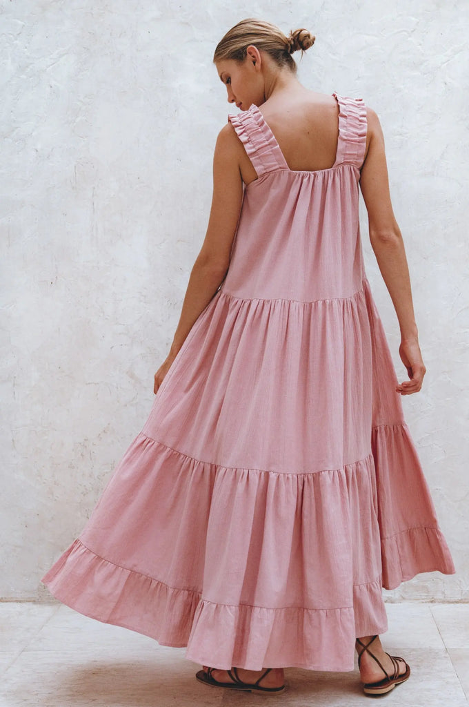 La Palma Linen Maxi Dress by Bali Lane Bali Lane