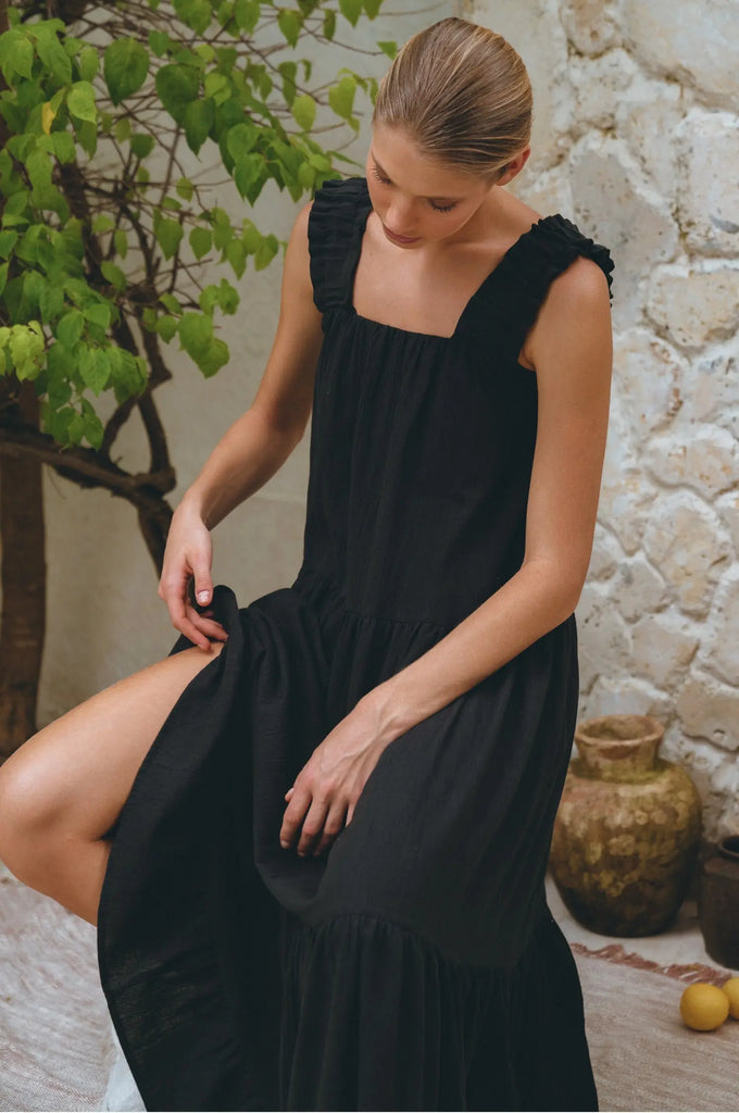 La Palma Linen Maxi Dress by Bali Lane Bali Lane
