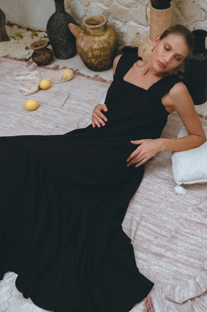 La Palma Linen Maxi Dress by Bali Lane Bali Lane