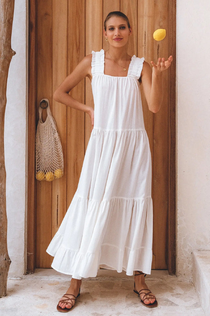 La Palma Linen Maxi Dress by Bali Lane Bali Lane