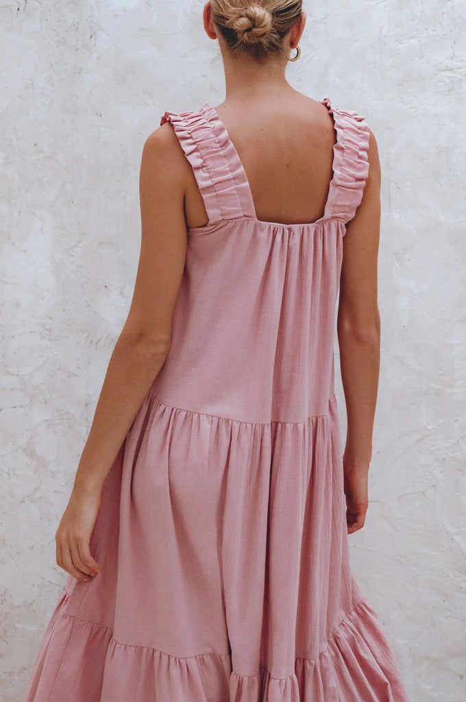 La Palma Linen Maxi Dress by Bali Lane Bali Lane