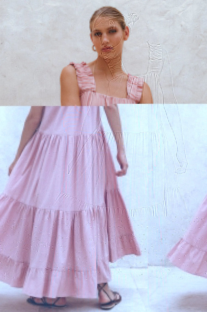 La Palma Linen Maxi Dress by Bali Lane Bali Lane