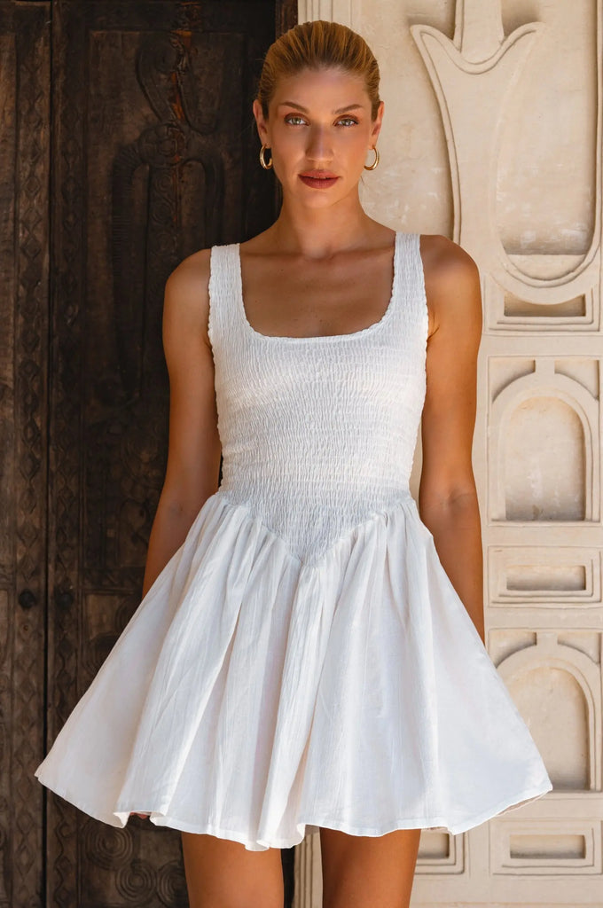 Lalita Linen Mini Dress by Bali Lane Bali Lane