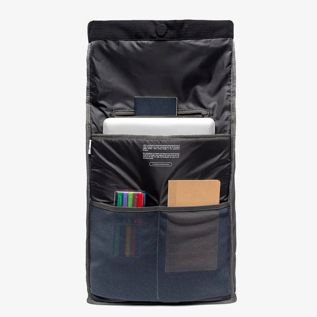 Lars Roll Backpack Black Lime Vandra by Lefrik USA Lefrik USA