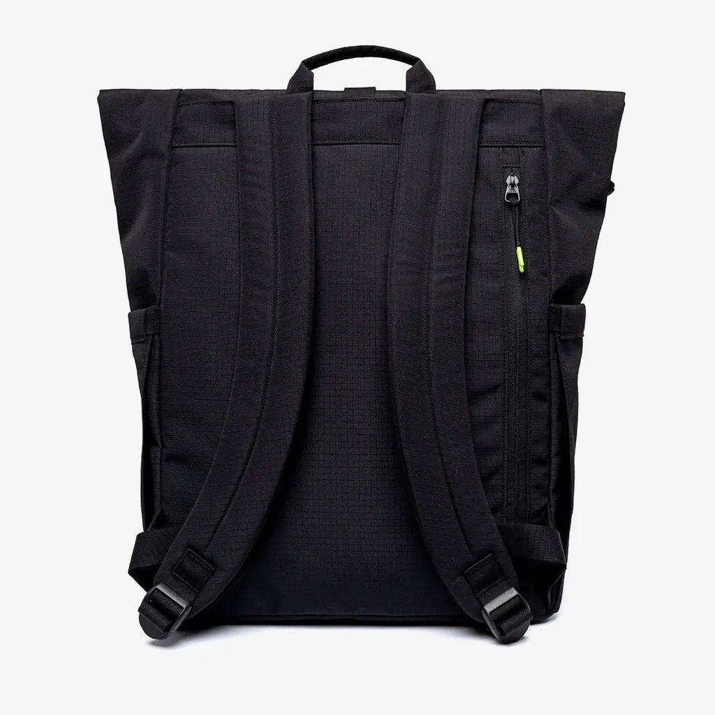 Lars Roll Backpack Black Lime Vandra by Lefrik USA Lefrik USA