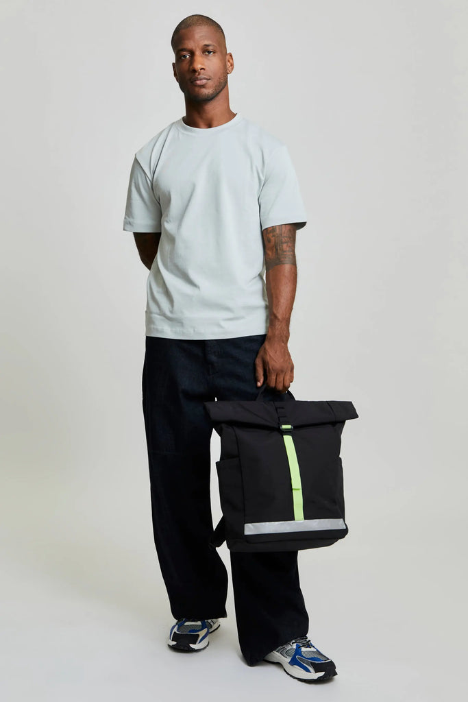 Lars Roll Backpack Black Lime Vandra by Lefrik USA Lefrik USA