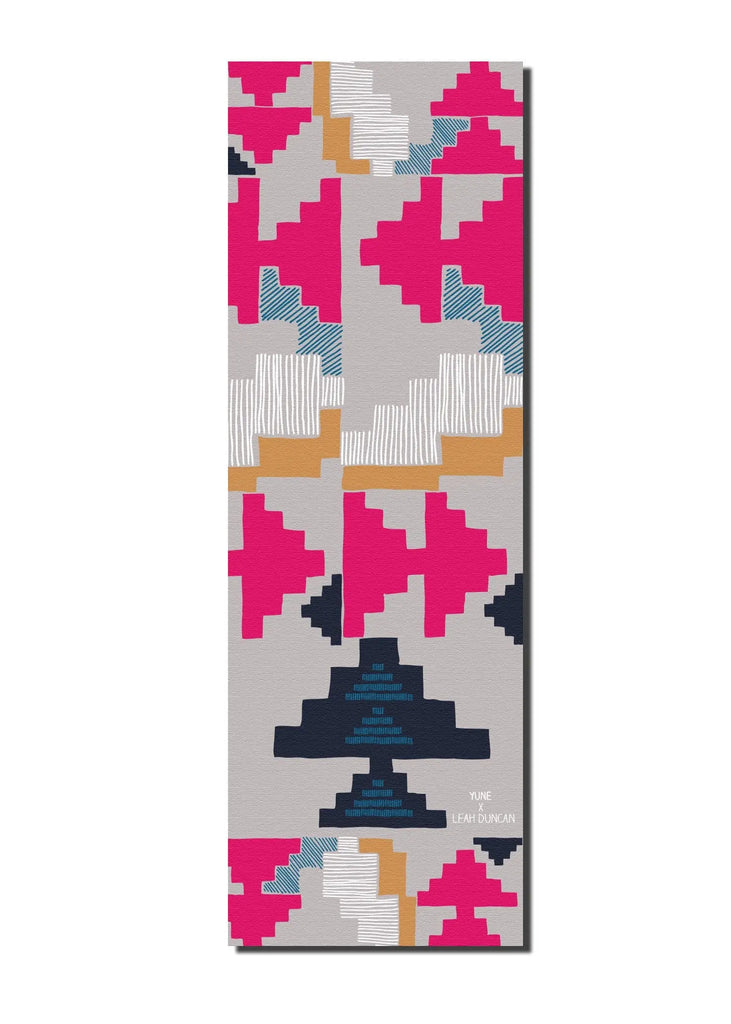Leah Geo Trekk Travel Yoga Mat by Yune Yoga YUNE YOGA