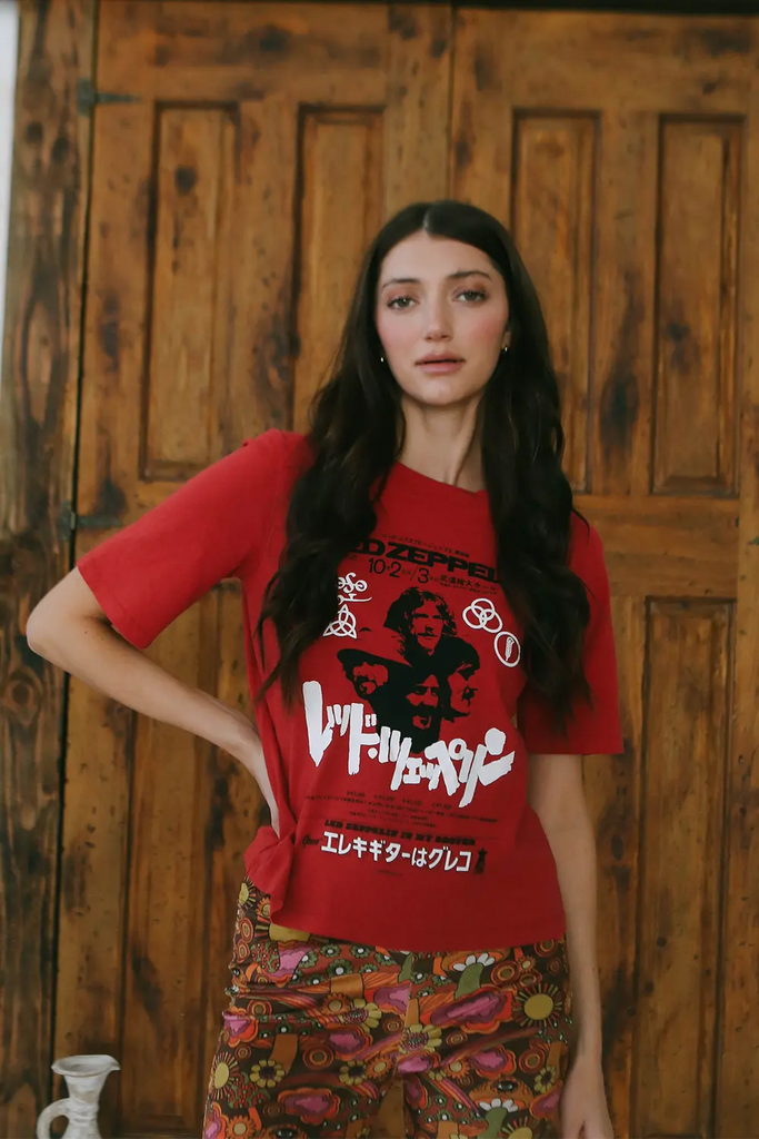 Led Zeppelin 1972 Japan Concert Tee by People of Leisure People of Leisure