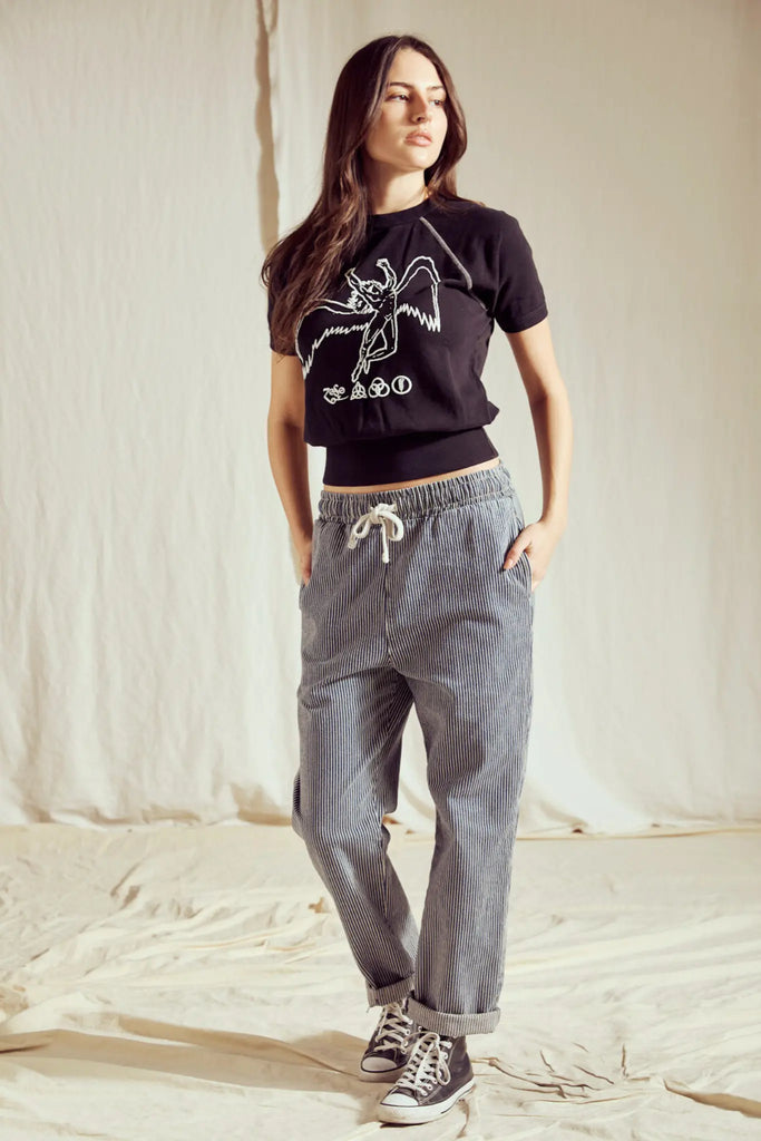 Led Zeppelin Short Sleeve Icarus Raglan by People of Leisure People of Leisure