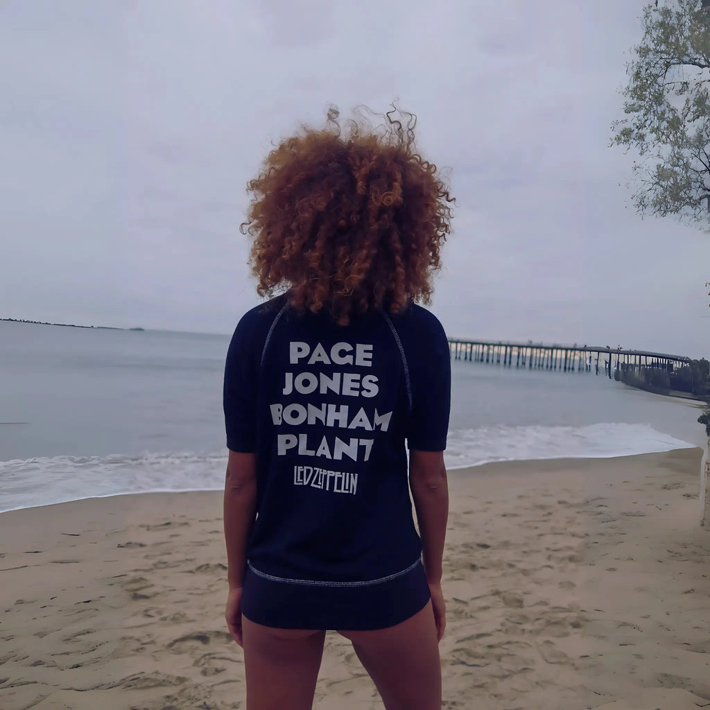 Led Zeppelin Short Sleeve Icarus Raglan by People of Leisure People of Leisure