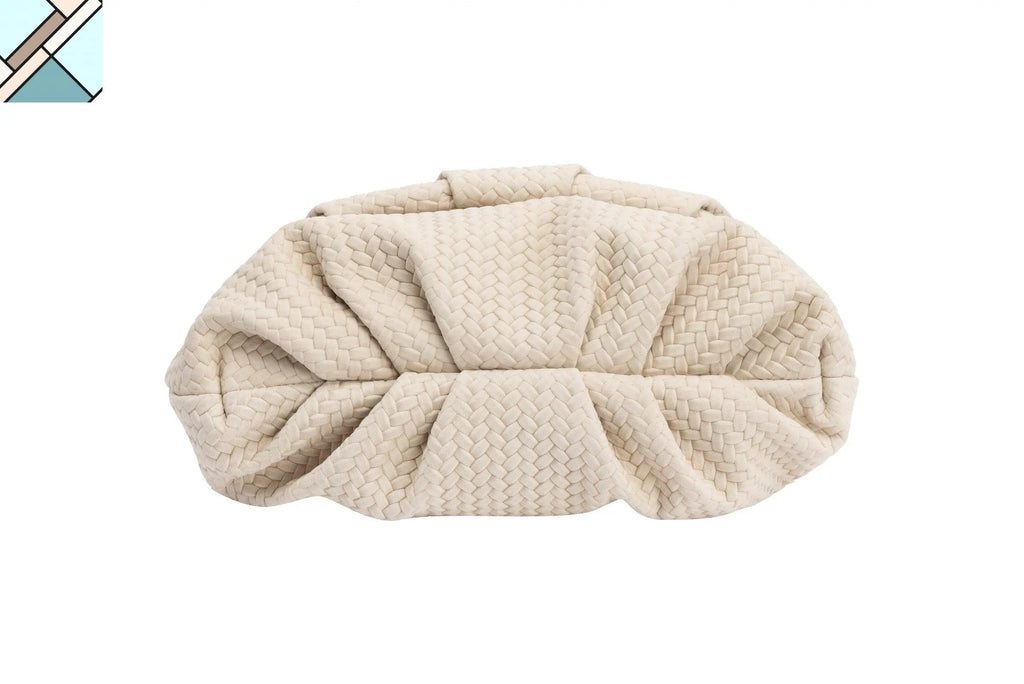 Leda Braid Handbag Beige OTRERA