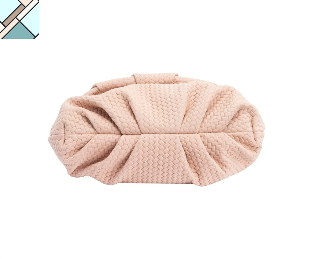 Leda Braid Handbag Pink OTRERA