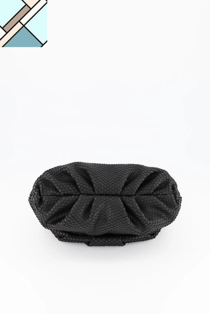 Leda Snake Handbag Black OTRERA