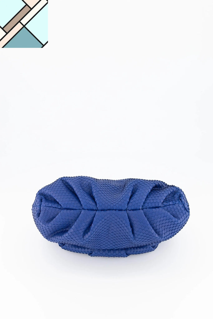 Leda Snake Handbag Blue OTRERA