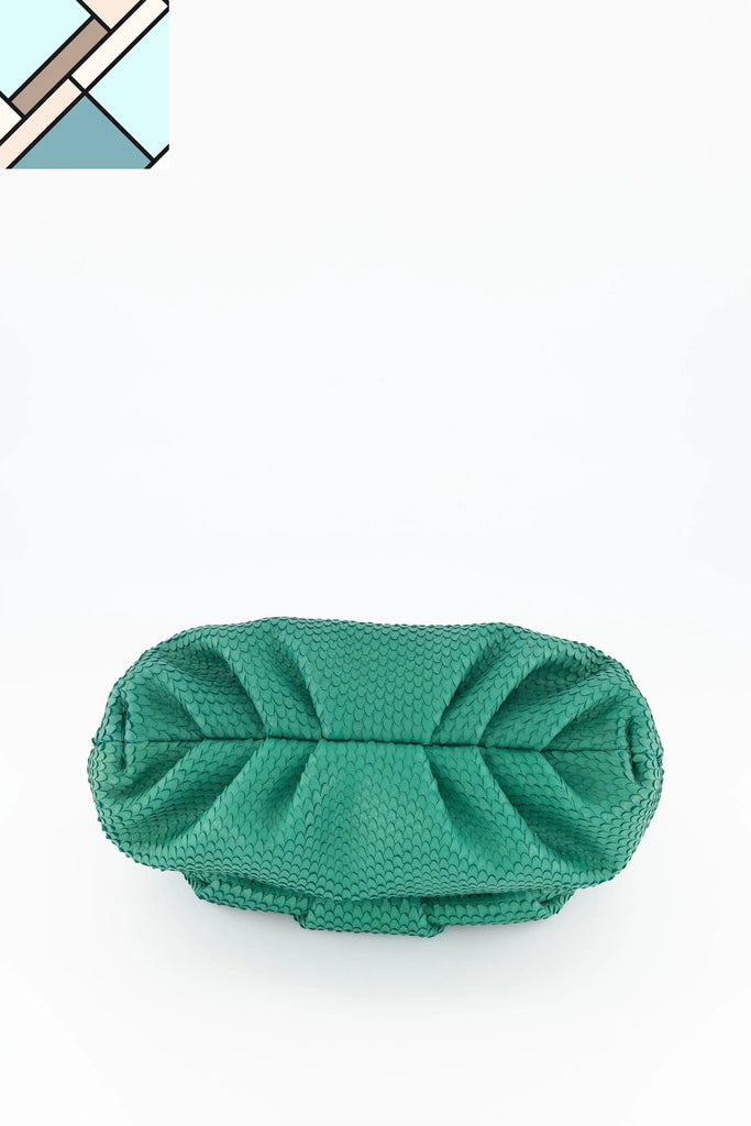 Leda Snake Handbag Green OTRERA