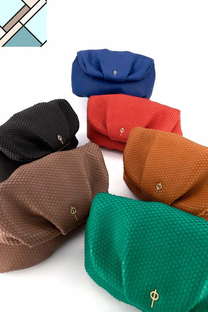 Leda Snake Handbag Red OTRERA