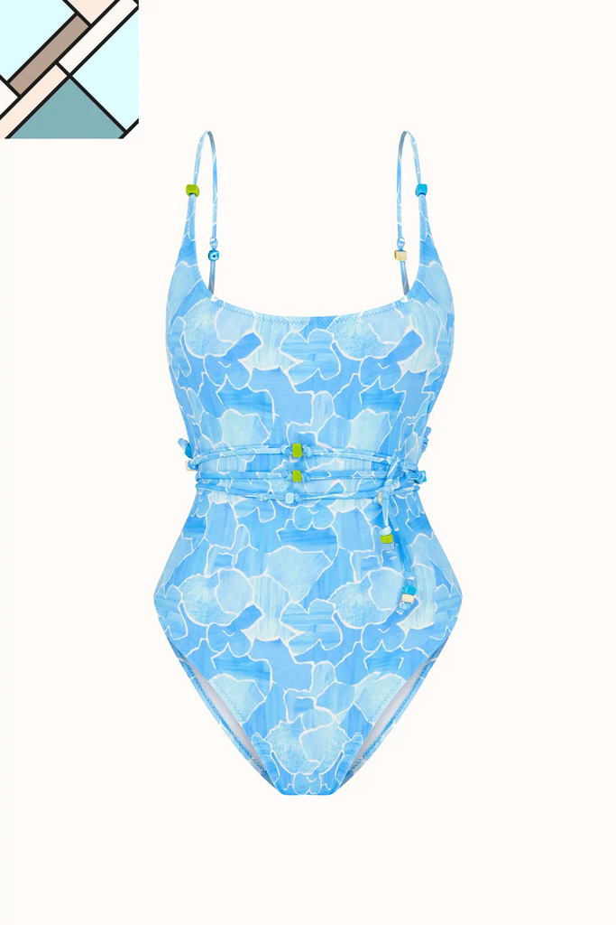 Leonita Swimsuit Aquamarine NAIA