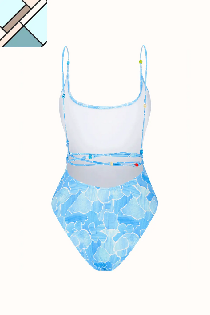 Leonita Swimsuit Aquamarine NAIA